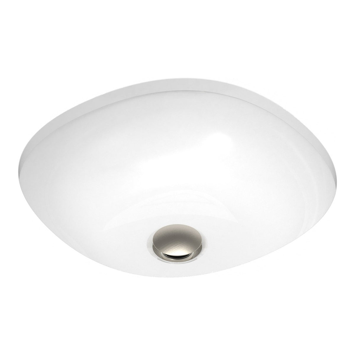 ADP Charlotte 425 x 425 Under Counter Basin - Gloss White TOPCCHA4242GW - The Blue Space