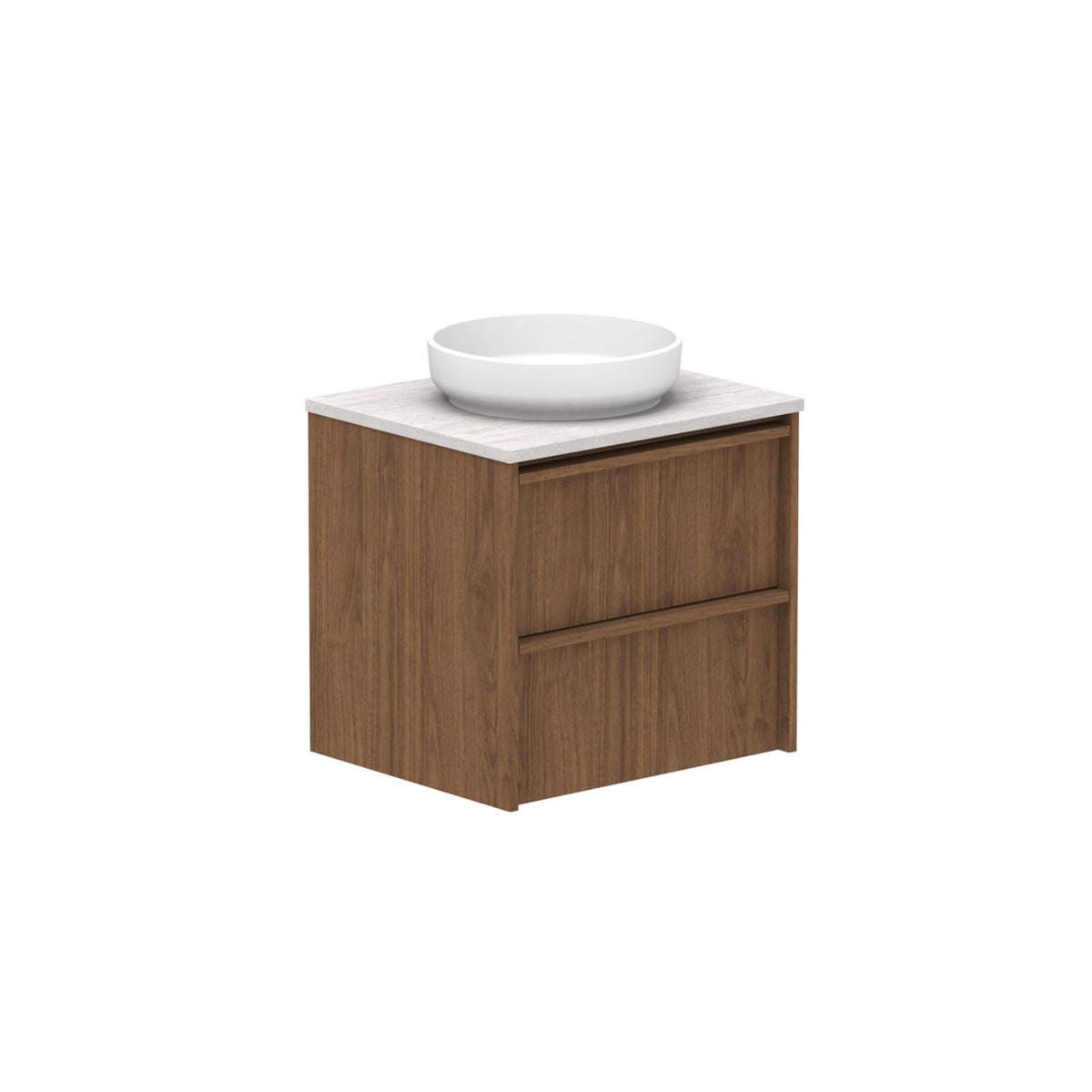 ADP Eli Wall Hung Vanity ELIFAW0600WHCCP - The Blue Space