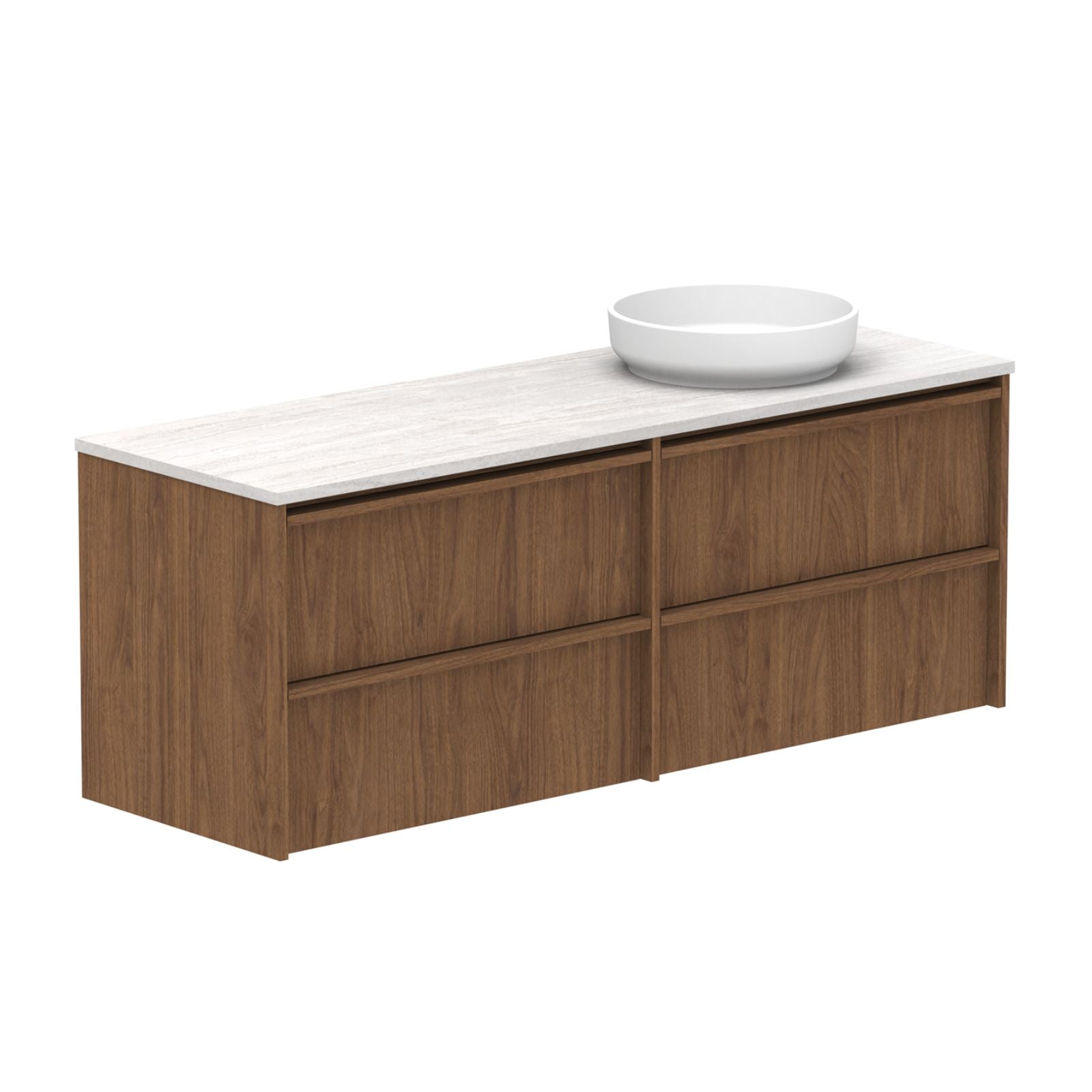 ADP Eli Wall Hung Vanity ELIFAW1500WHRCP - The Blue Space