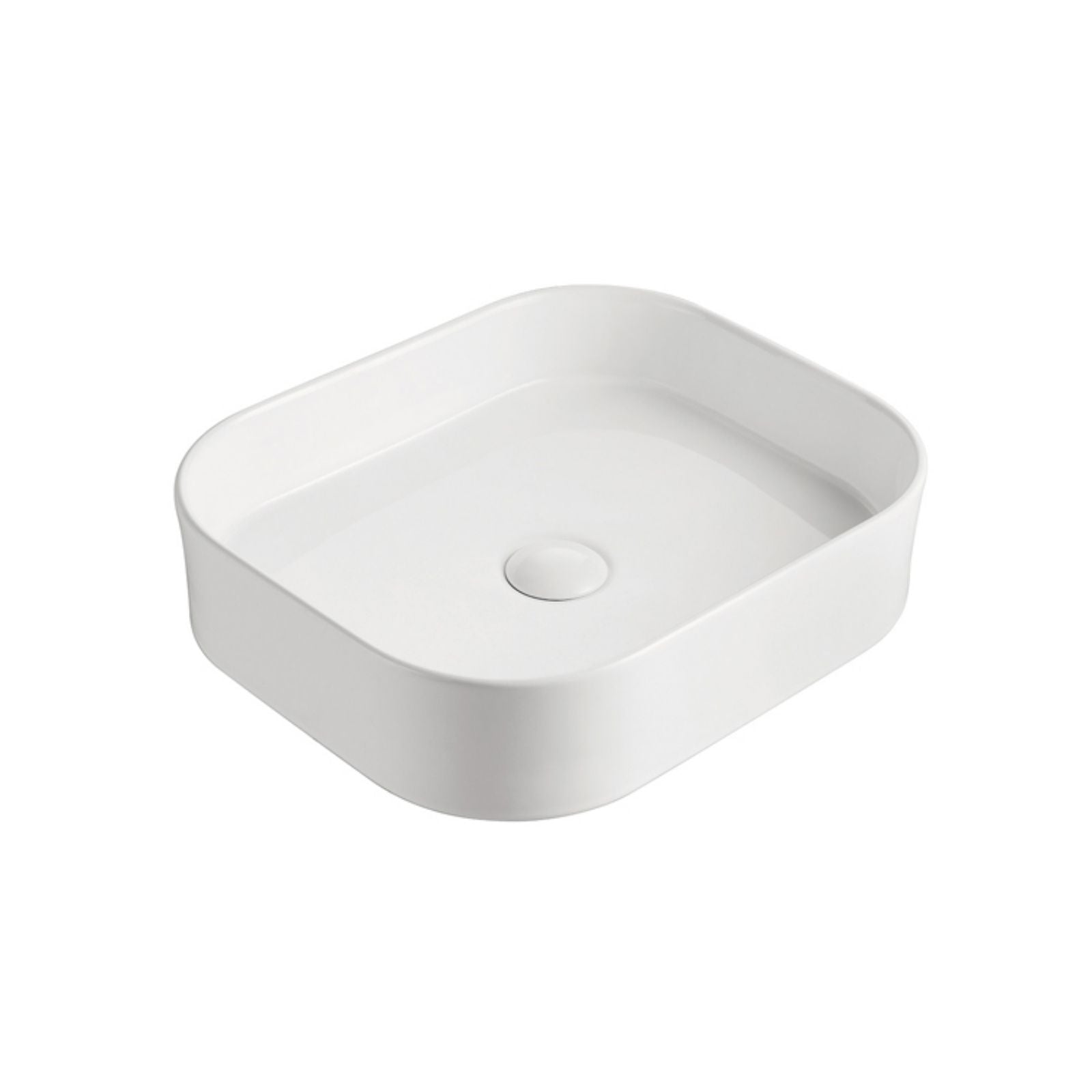 ADP Louie 450 x 470 Above Counter Basin Matte White TOPCLOU4537MW - The Blue Space