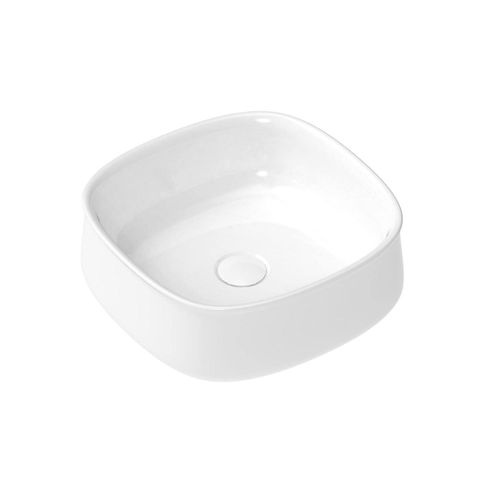 ADP Love 360 x 360 Above Counter Basin Gloss White TOPCLOV3636GW - The Blue Space