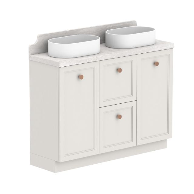 ADP Mabel Ensuite Floor Standing Vanity With Durasein Benchtop