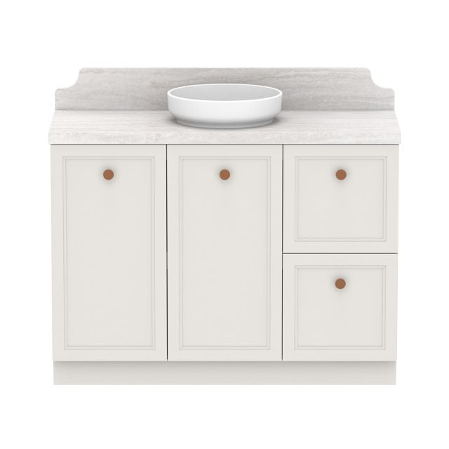 ADP Mabel Floor Standing Vanity With Cherry Pie Premium Solid Surface Benchtop