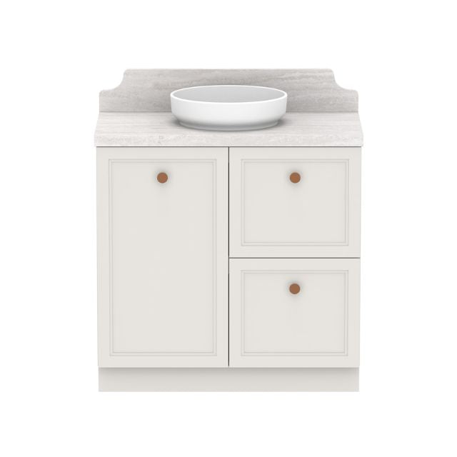 ADP Mabel Floor Standing Vanity With Cherry Pie Premium Solid Surface Benchtop