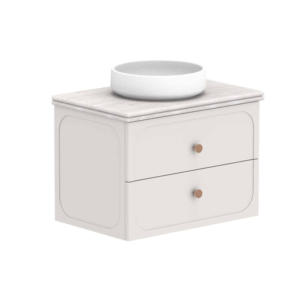 ADP Madden Wall Hung Vanity with Cherry Pie Benchtop