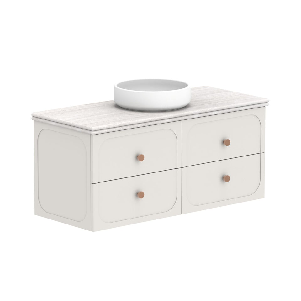 ADP Madden Wall Hung Vanity with Cherry Pie Benchtop