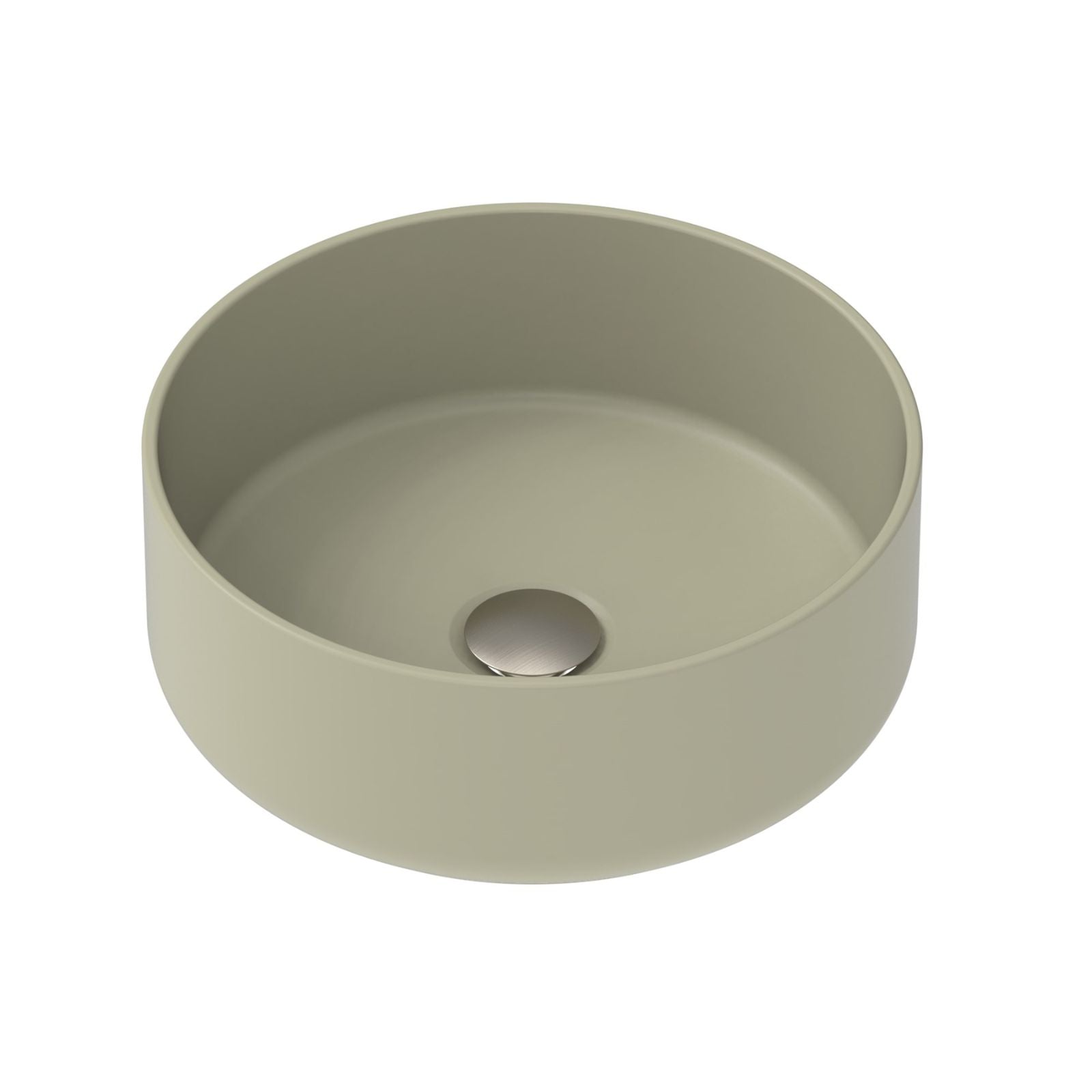 ADP Margot Ceramic Basin Matte Olive TOPCMAR360MO - The Blue Space
