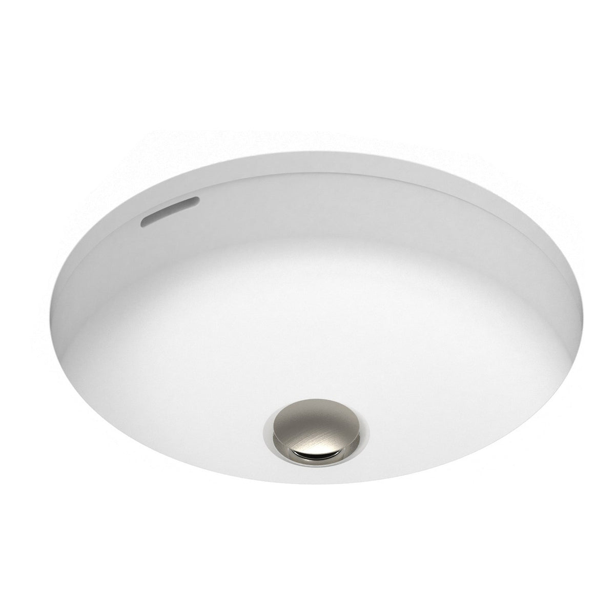 Overflow ADP Samantha 425 Under Counter Basin - Matte White TOPCSAM4242MW - The Blue Space