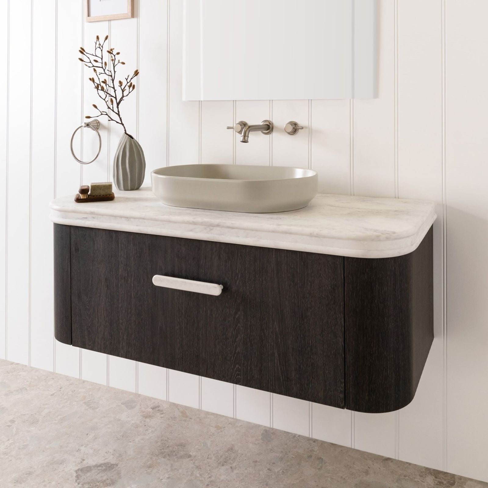 ADP Surry Wall Hung Vanity with Durasein Benchtop SURFAS0750WHCCP - The Blue Space