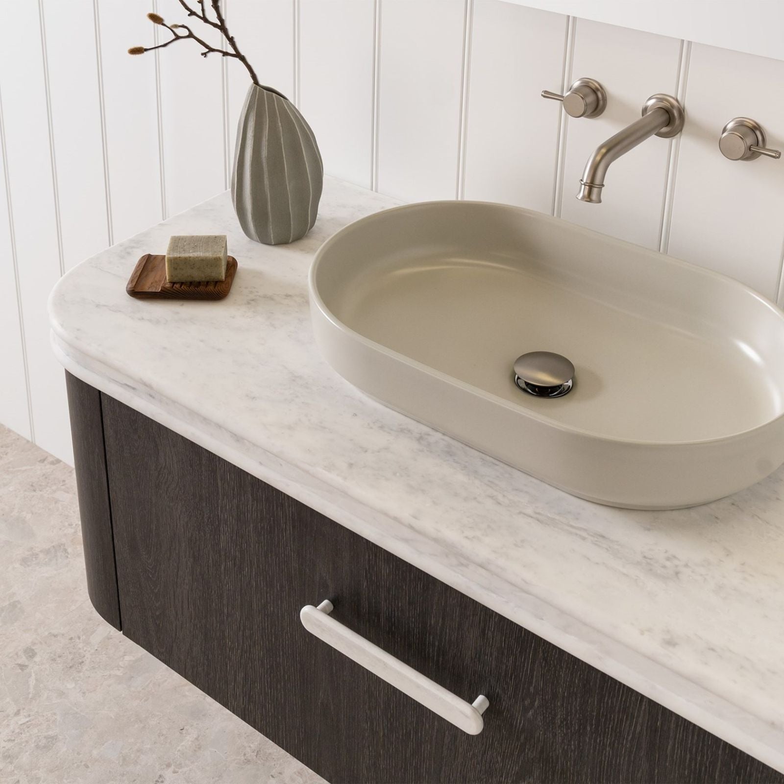 ADP Surry Wall Hung Vanity with Durasein Benchtop SURFAS0750WHCCP - The Blue Space