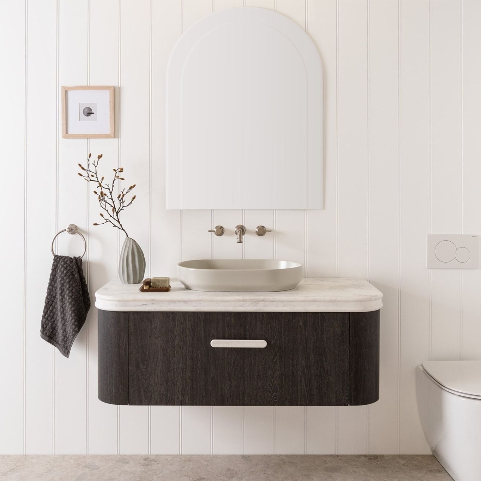 ADP Surry Wall Hung Vanity with Durasein Benchtop SURFAS0750WHCCP - The Blue Space