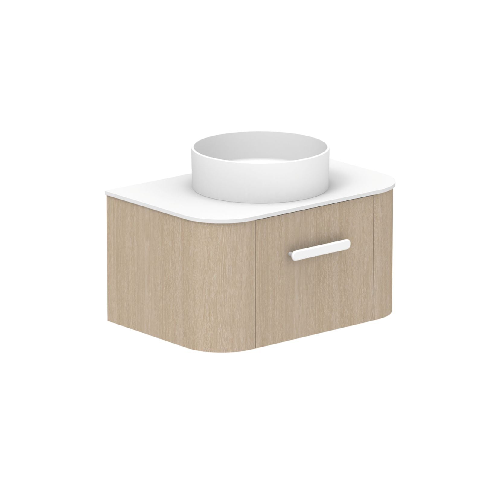 ADP Surry Wall Hung Vanity with Durasein Benchtop SURFAS0750WHCDU - The Blue Space