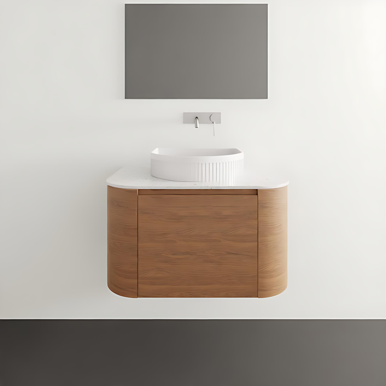 ADP Surry Wall Hung Vanity with Durasein Benchtop SURFAS0750WHCDU - The Blue Space