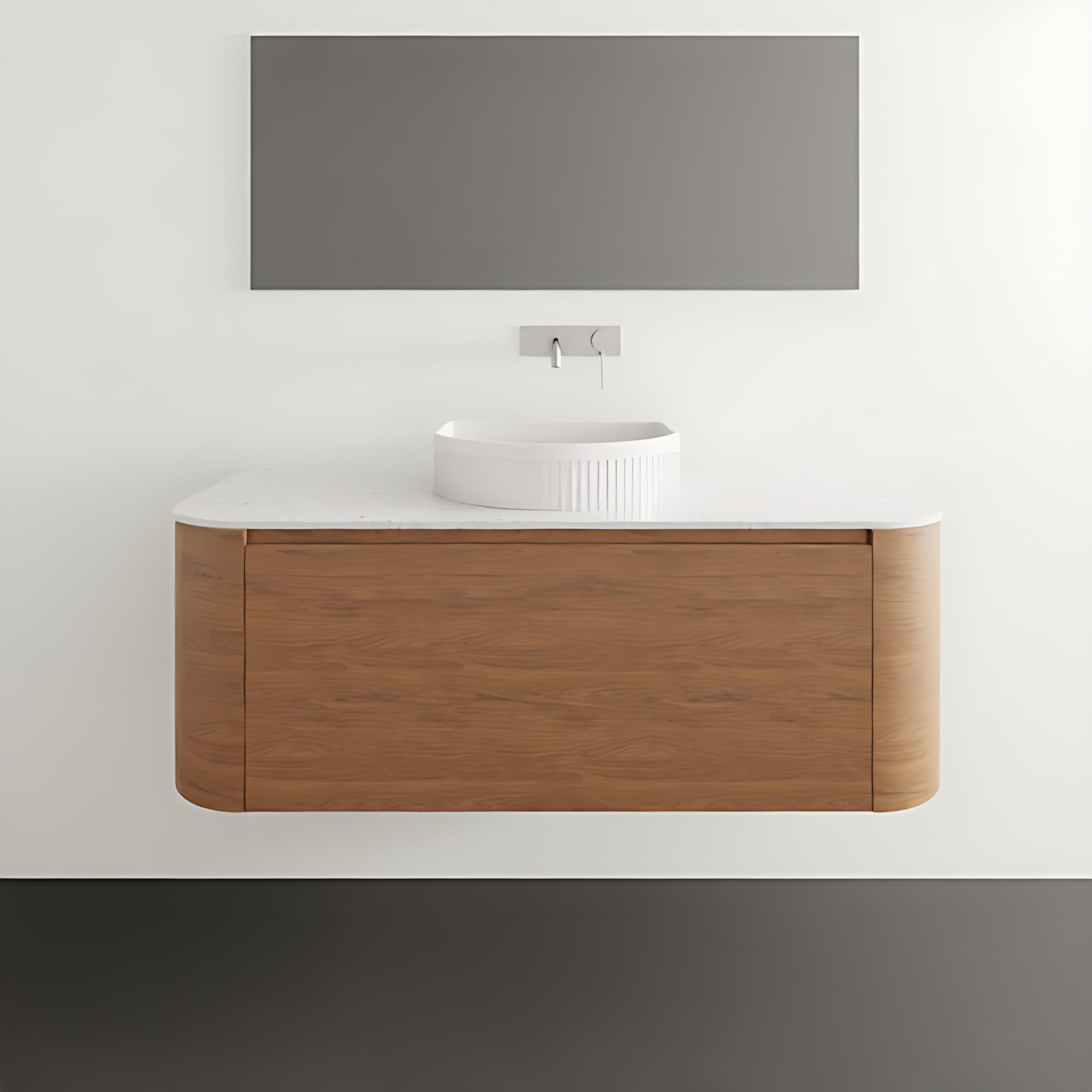 ADP Surry Wall Hung Vanity with Durasein Benchtop SURFAS1200WHCDU - The Blue Space