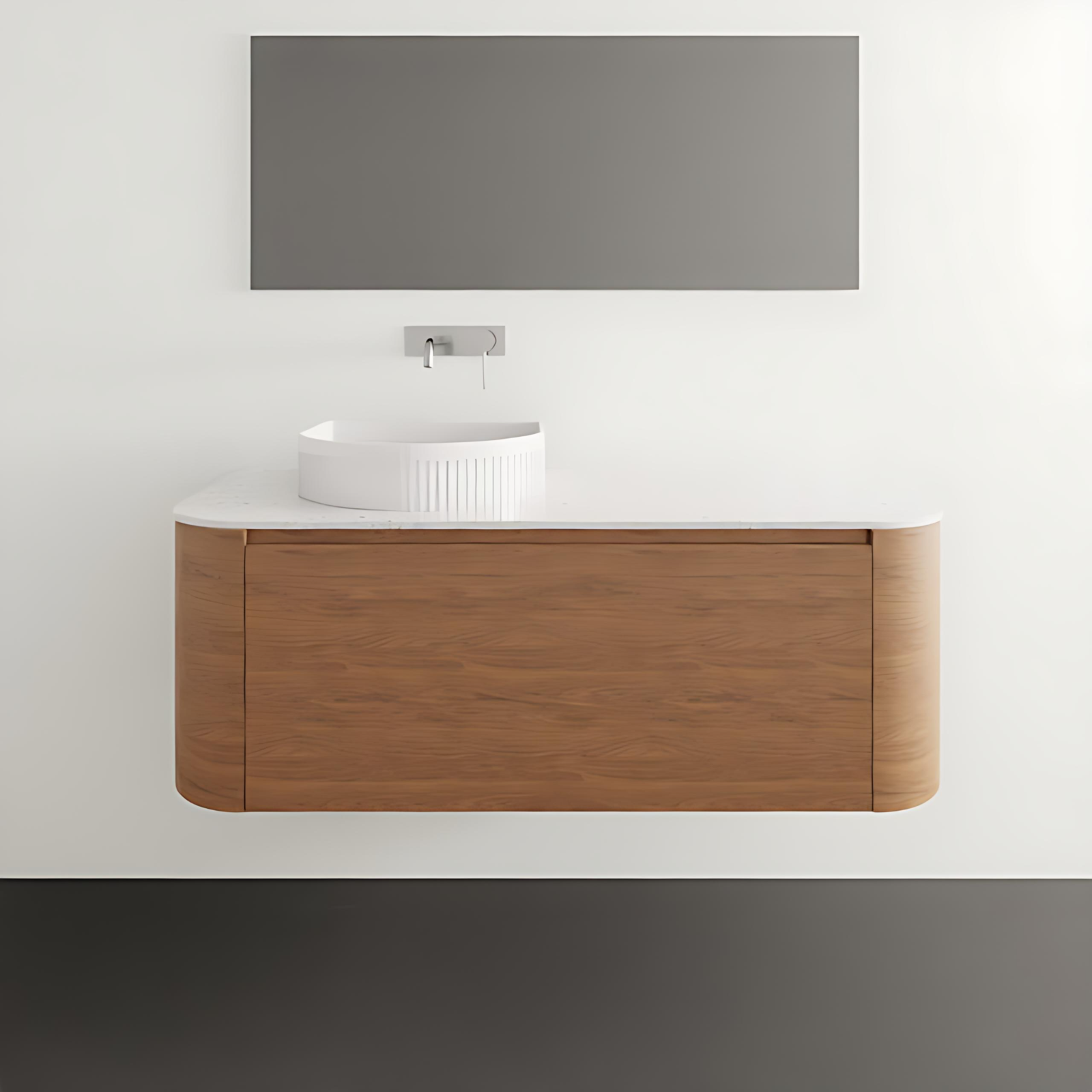 ADP Surry Wall Hung Vanity with Durasein Benchtop SURFAS1200WHLDU - The Blue Space