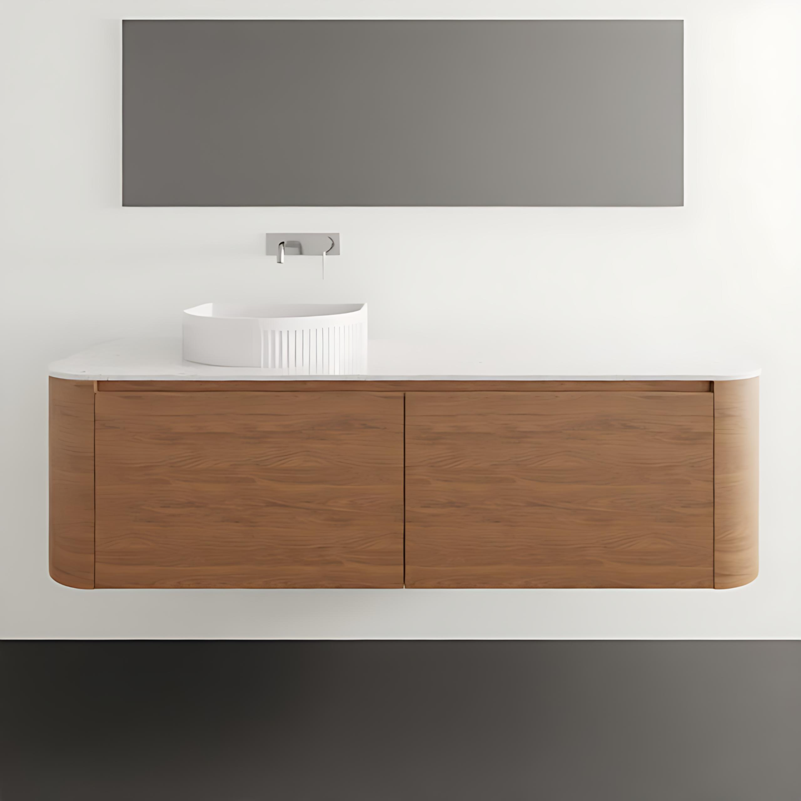 ADP Surry Wall Hung Vanity with Durasein Benchtop SURFAS1500WHLDU - The Blue Space