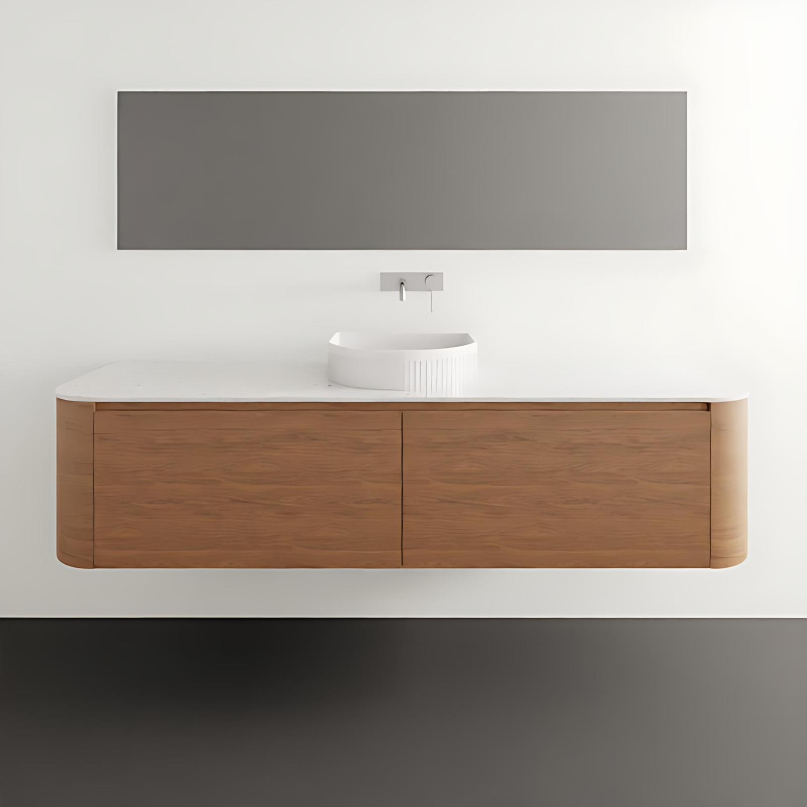 ADP Surry Wall Hung Vanity with Durasein Benchtop SURFAS1800WHCDU - The Blue Space