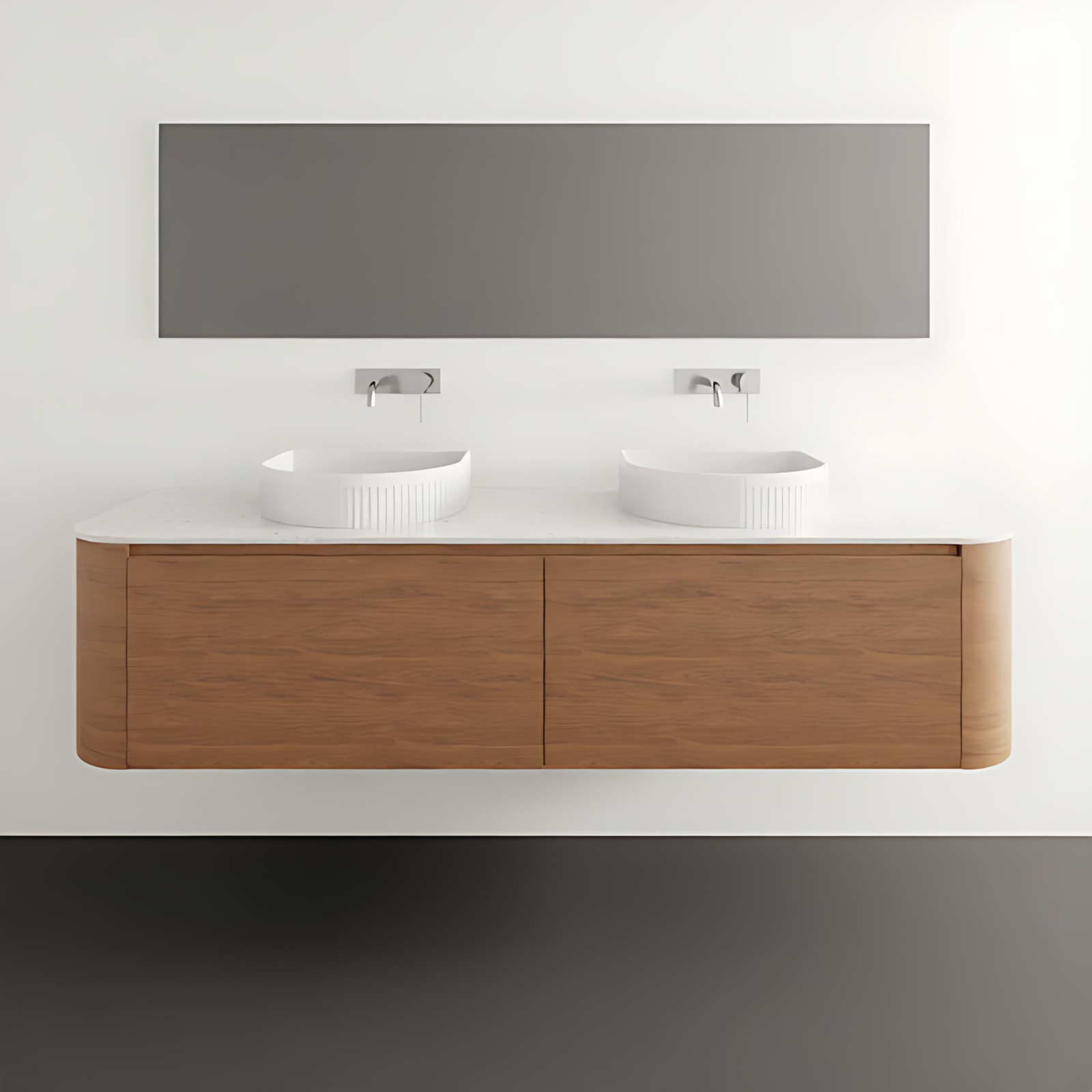 ADP Surry Wall Hung Vanity with Durasein Benchtop SURFAS1800WHDDU - The Blue Space