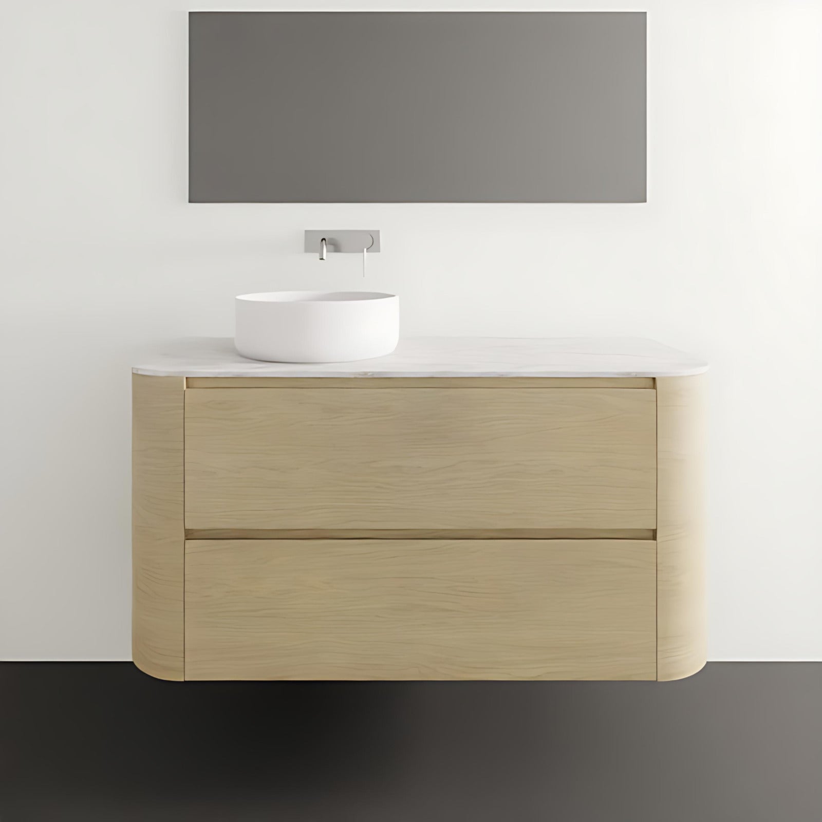 ADP Thea Wall Hung Vanity with Durasein Benchtop TEAFAW1200WHLCP - The Blue Space