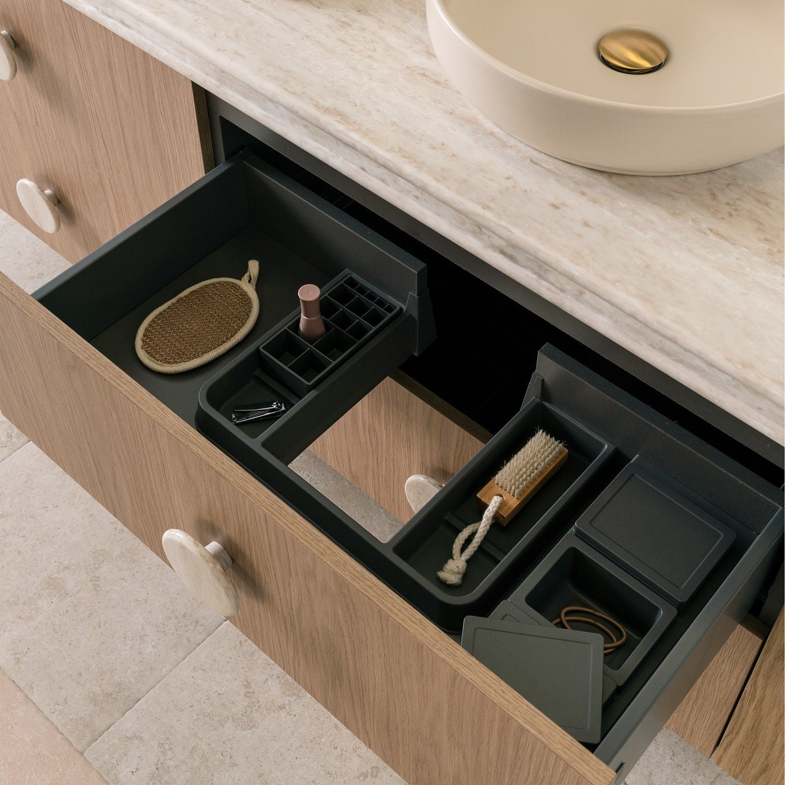 ADP Thea Wall Hung Vanity with Durasein Benchtop TEAFAW1800WHCCP - The Blue Space