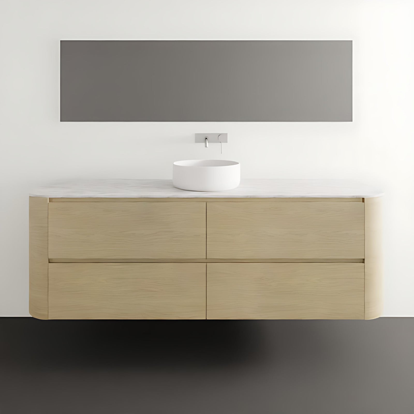 ADP Thea Wall Hung Vanity with Durasein Benchtop TEAFAW1800WHCCP - The Blue Space