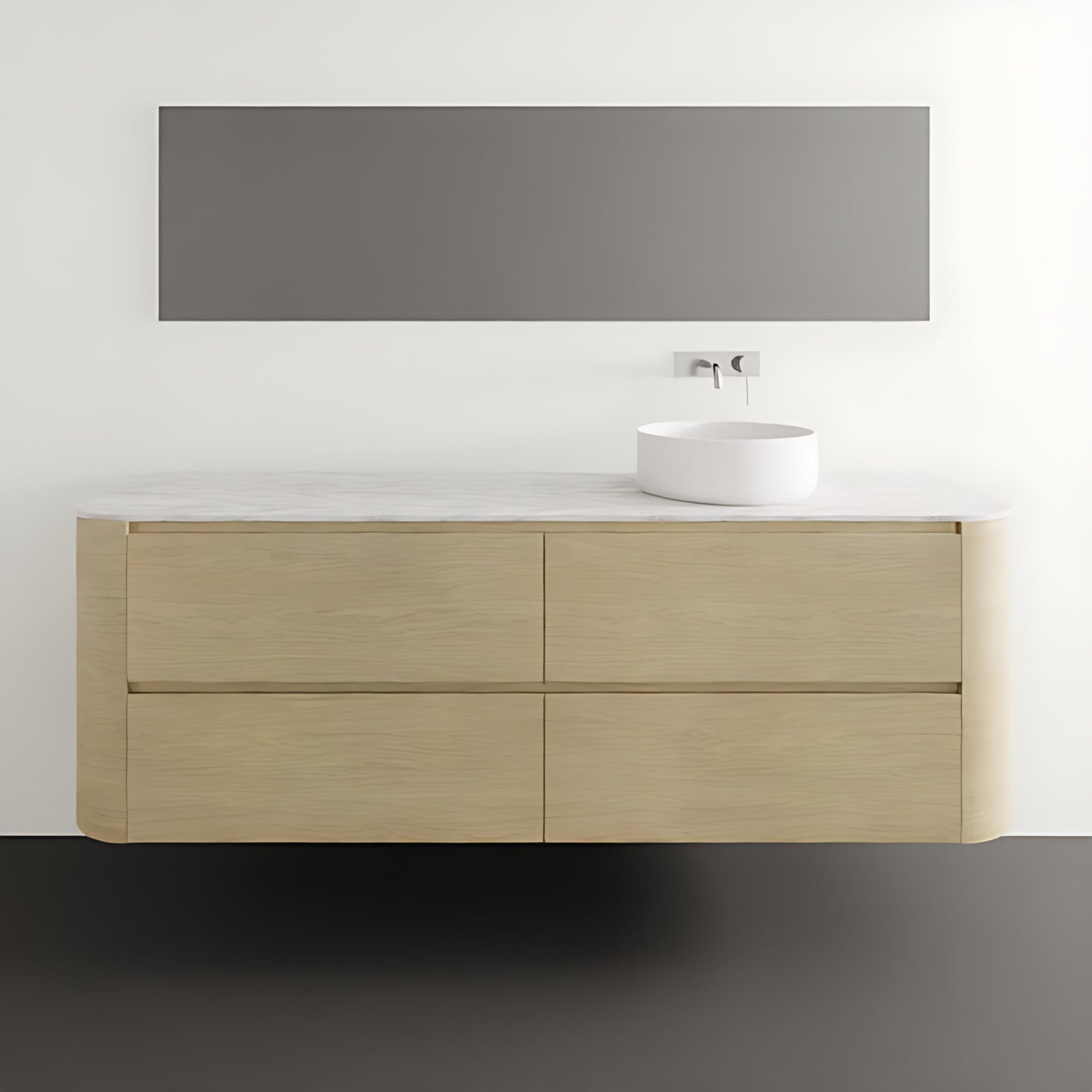 ADP Thea Wall Hung Vanity with Durasein Benchtop TEAFAW1800WHRCP - The Blue Space