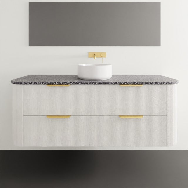 ADP Thirroul Wall Hung Vanity with Durasein Benchtop 1500mm Centre Bowl THIFAW1500WHCDU | The Blue Space