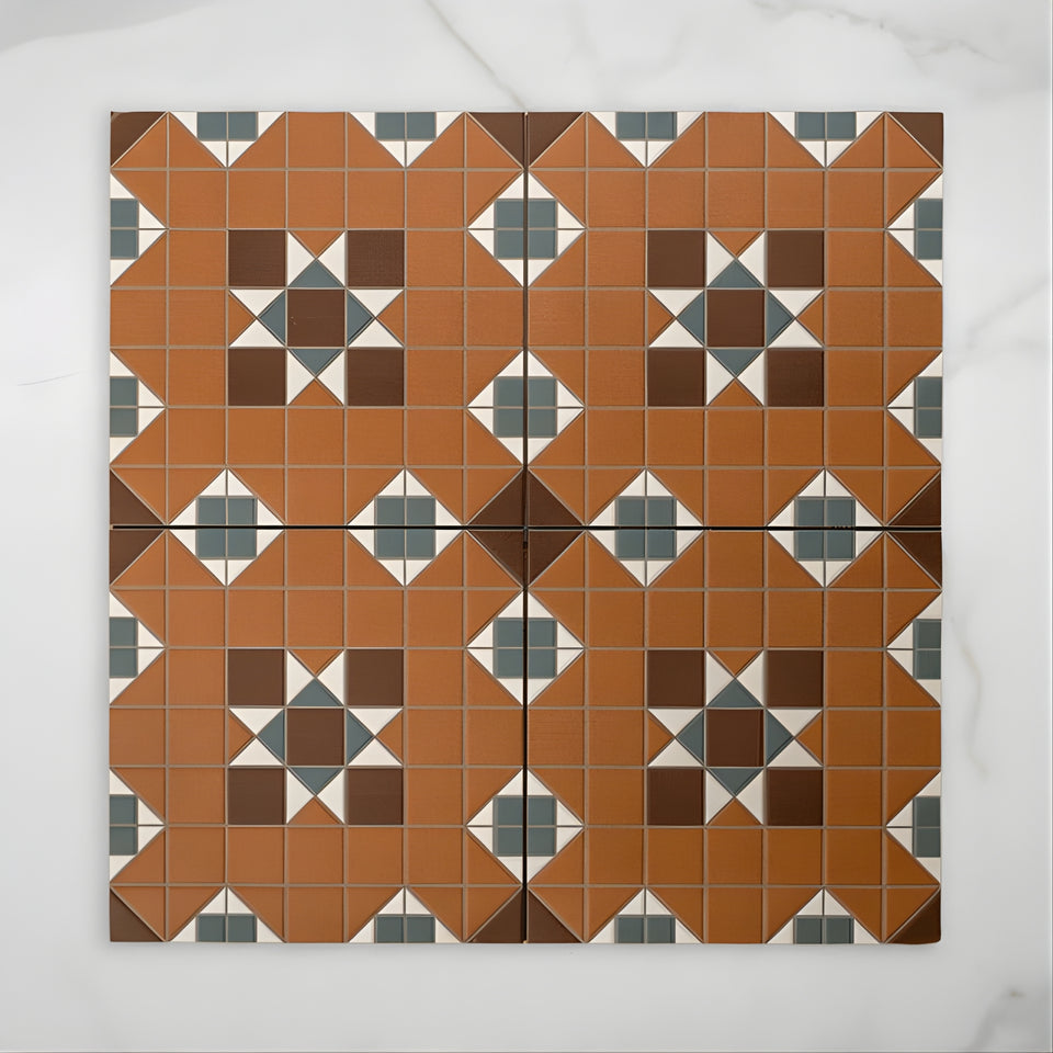 Alicante Shrewsbury Matt Cushioned Edge Porcelain Tile 316x316mm