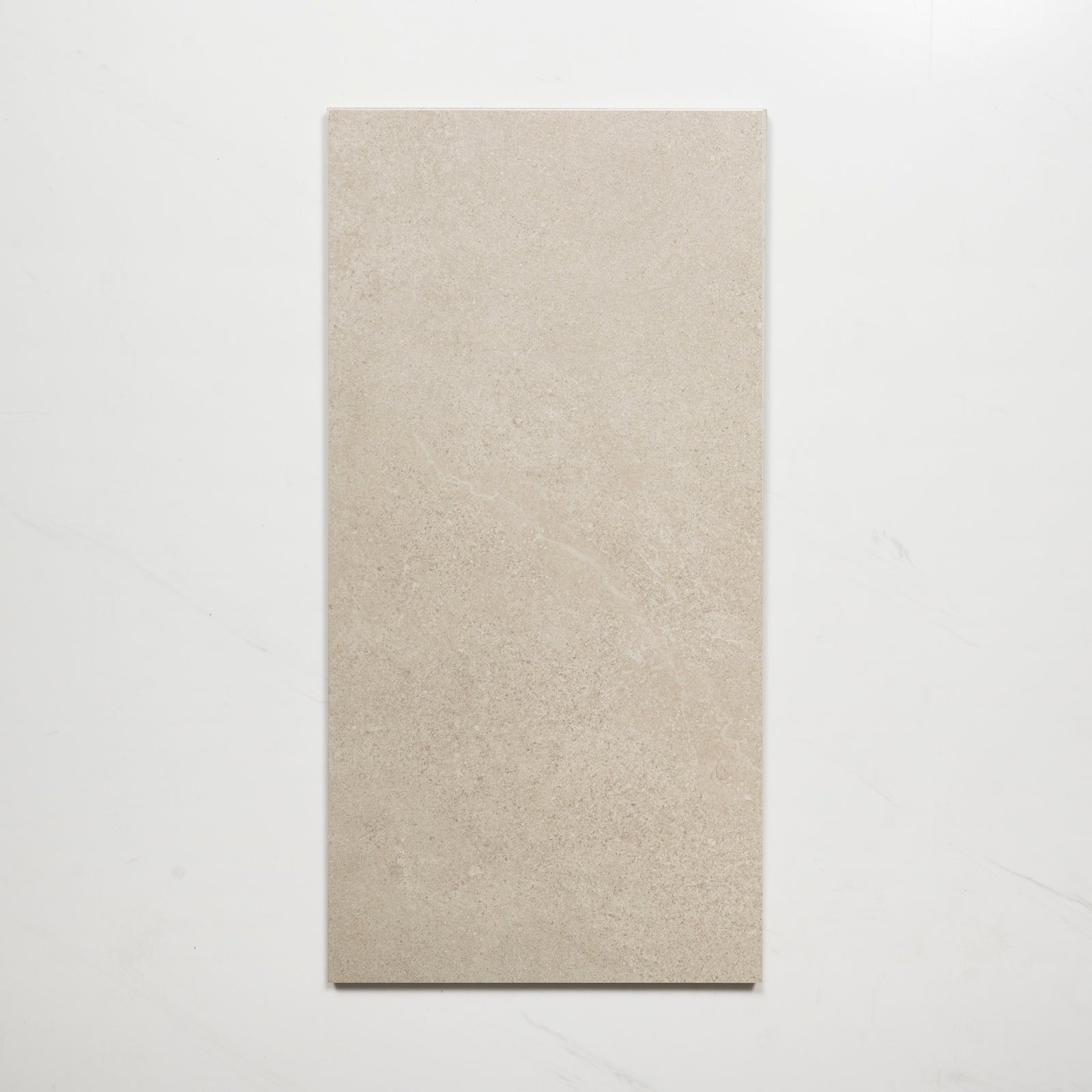 Single No Hand Ardenne Grey Travertine Look Porcelain Tile P4 300×600mm TURGR3 - The Blue Space