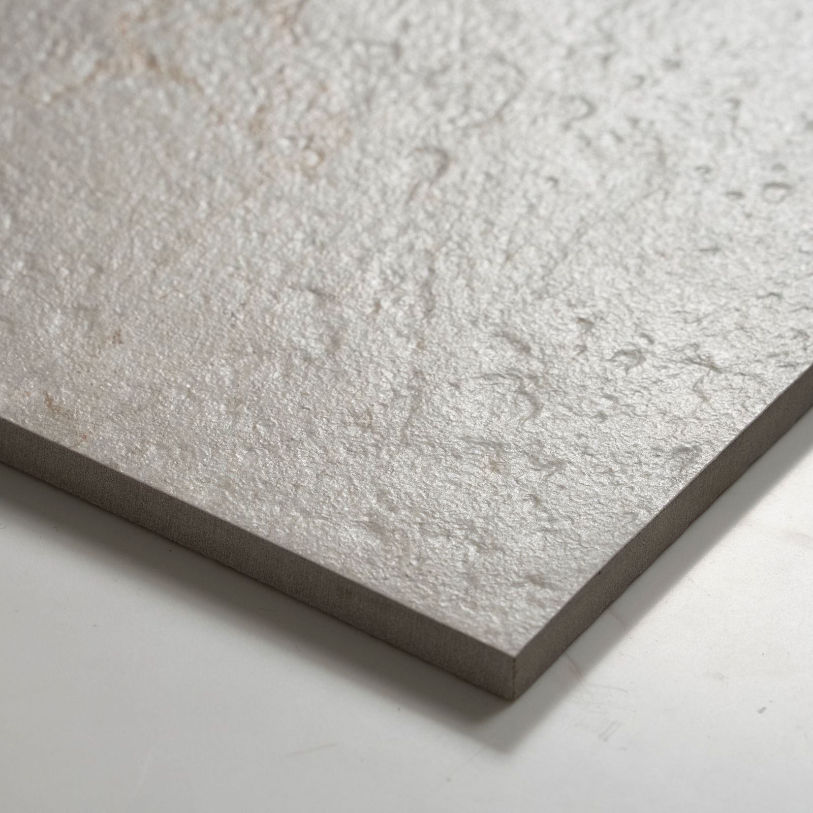 Oblique Auralis Off White Honed Porcelain Tile 600 x 1200mm 612ARDSVH - The Blue Space