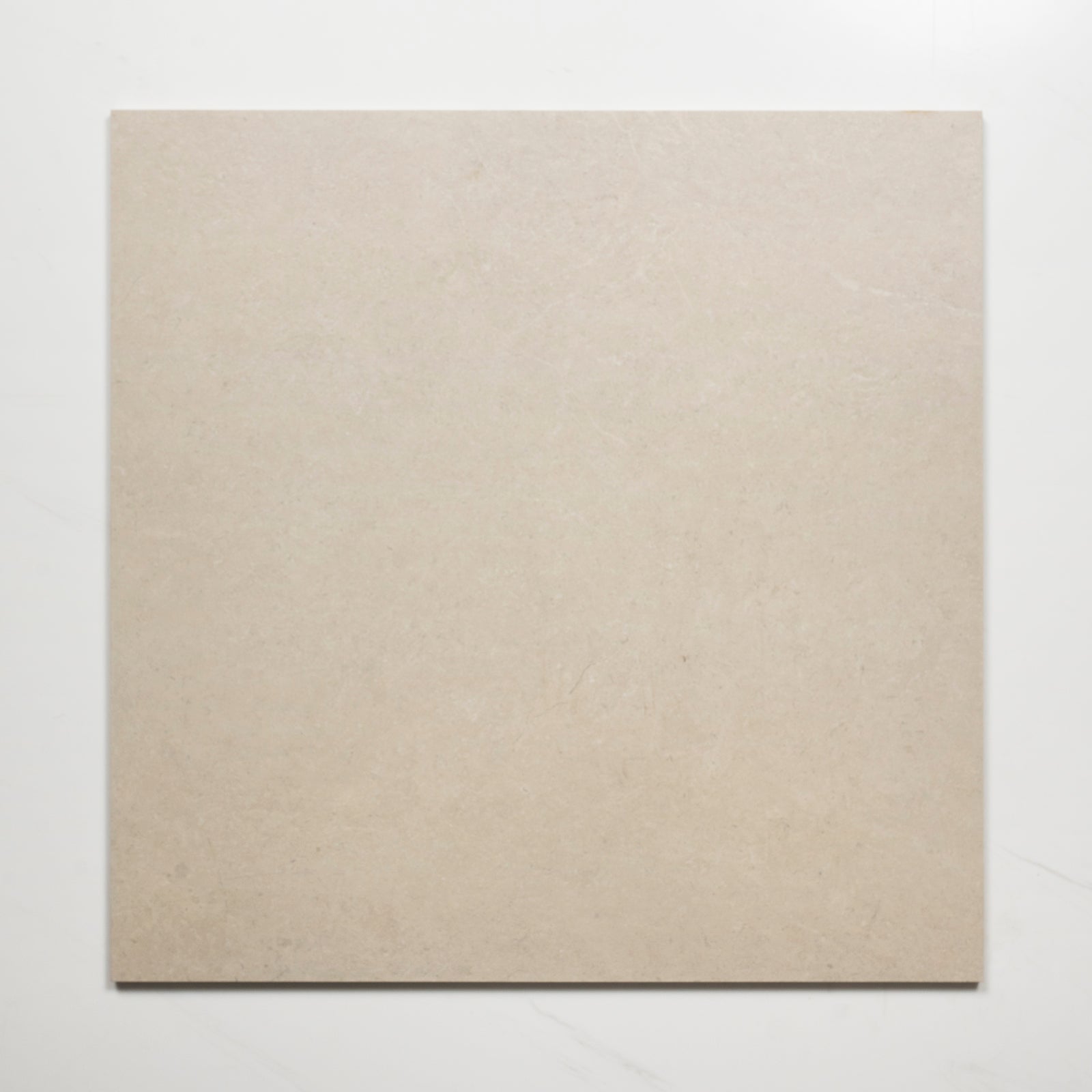 Single No Hand Avedon Chalk Limestone Look Porcelain Tile P3 600×600mm PROCHA4 - The Blue Space