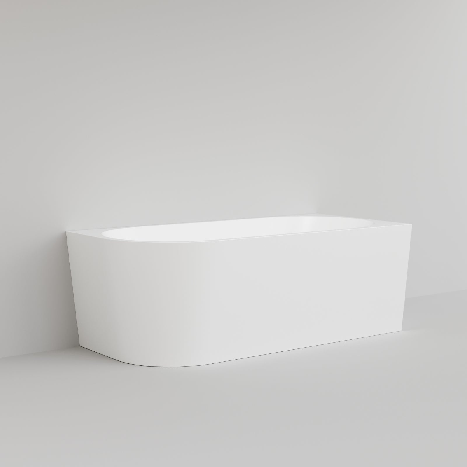 Bao Bon 1700mm Back to Corner Bath - Right Hand Corner BAO500317R - The Blue Space