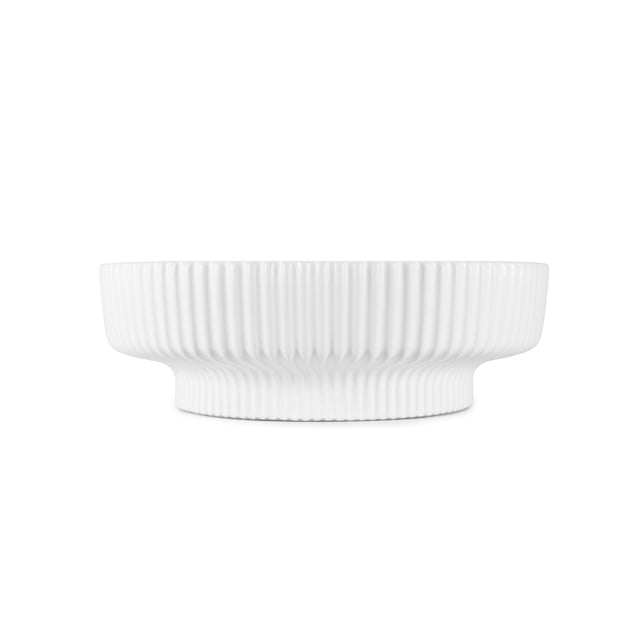 Bao Concertina 410mm Above Counter Basin - Matte White | The Blue Space