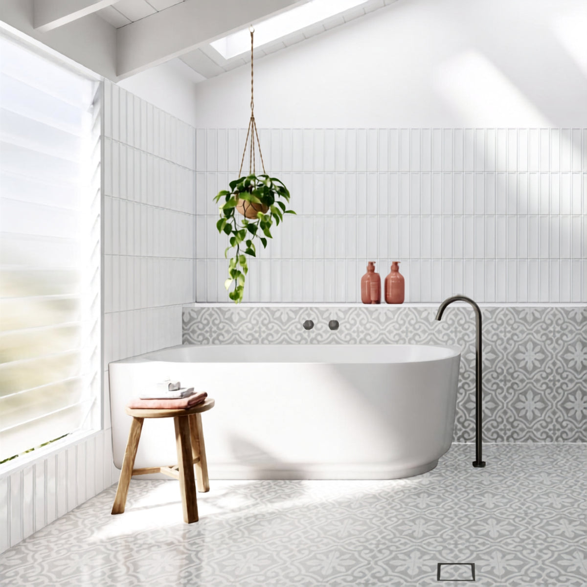 Bao Elegant 1500mm Back to Corner Bath BAO200215L - The Blue Space