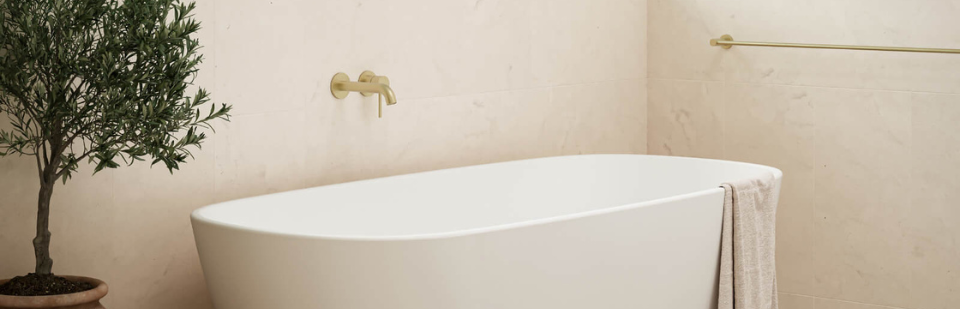 Find tapware that works with your bath