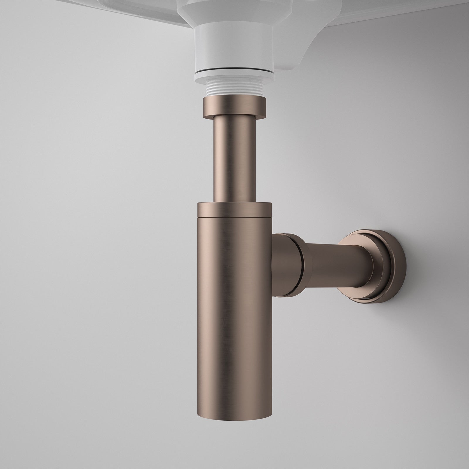 Caroma 40mm Bottle Trap - Brushed Bronze 687294BBZ - The Blue Space