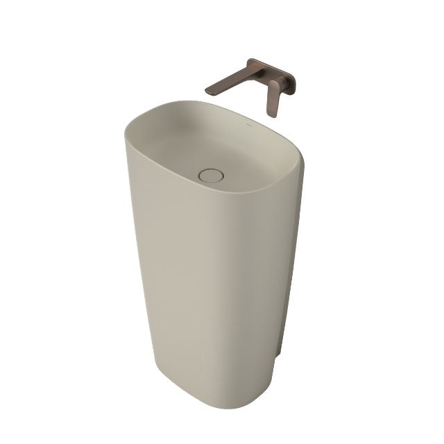 Caroma Contura II 530mm Freestanding Basin - Matte Clay 853500CL - The Blue Space