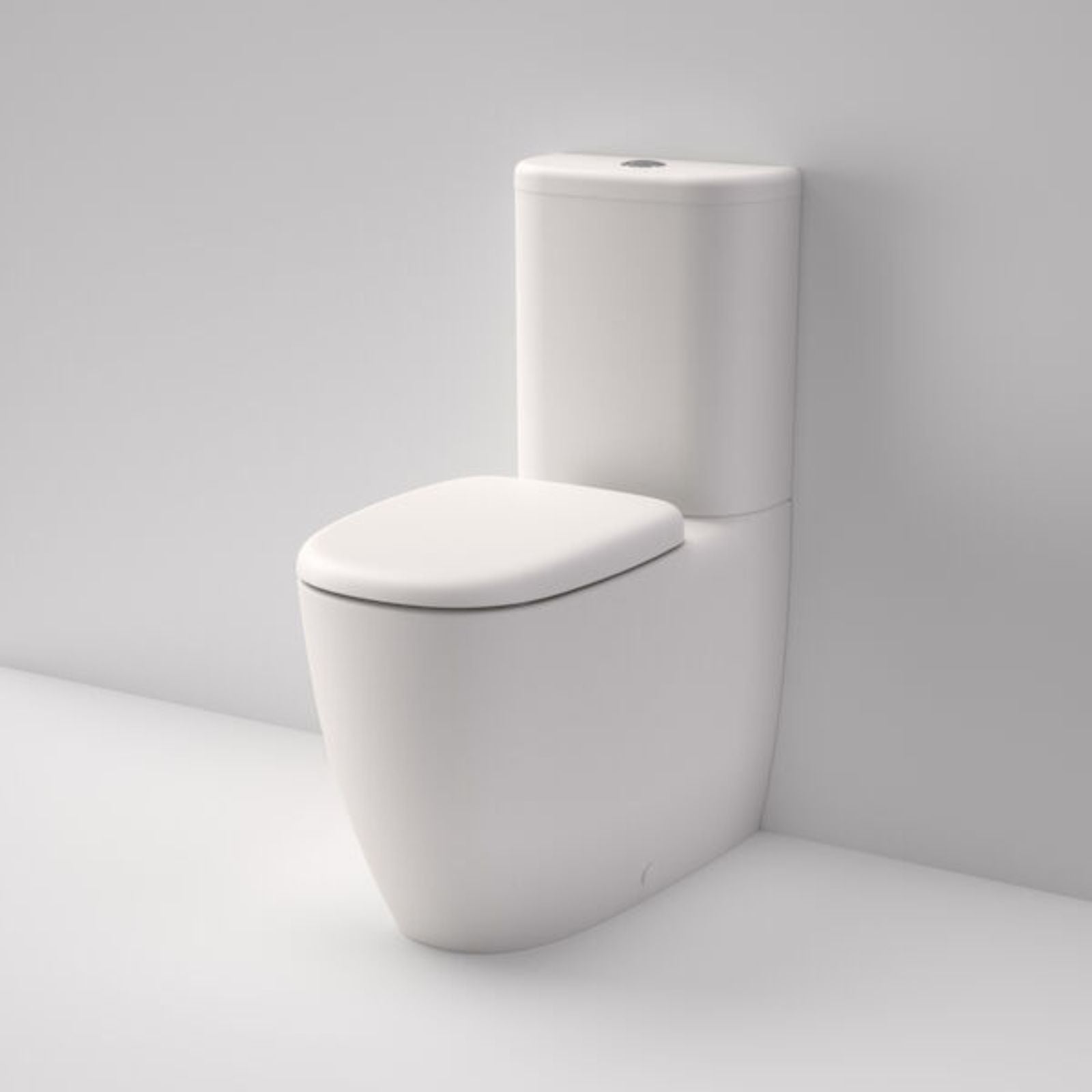 Lifestyle Caroma Contura II Cleanflush Wall Faced Close Coupled Suite - Matte White 848801MW 848802MW - The Blue Space