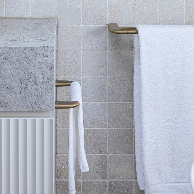 Caroma Contura II Hand Towel Rail - Brushed Brass 849032BB | The Blue Space