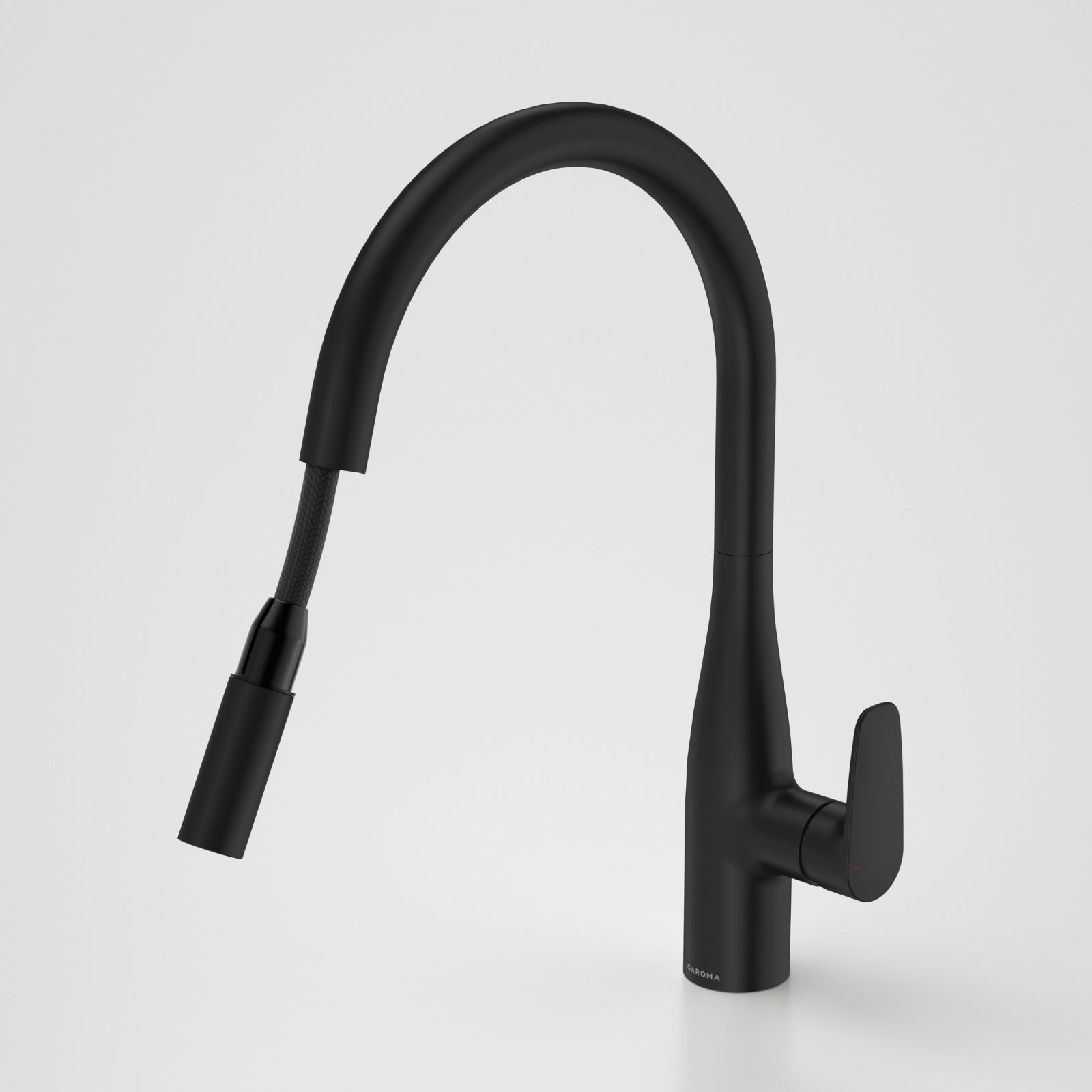 Extend 1 Caroma Contura II Pull Out Sink Mixer - Black 849062B56AF - The Blue Space