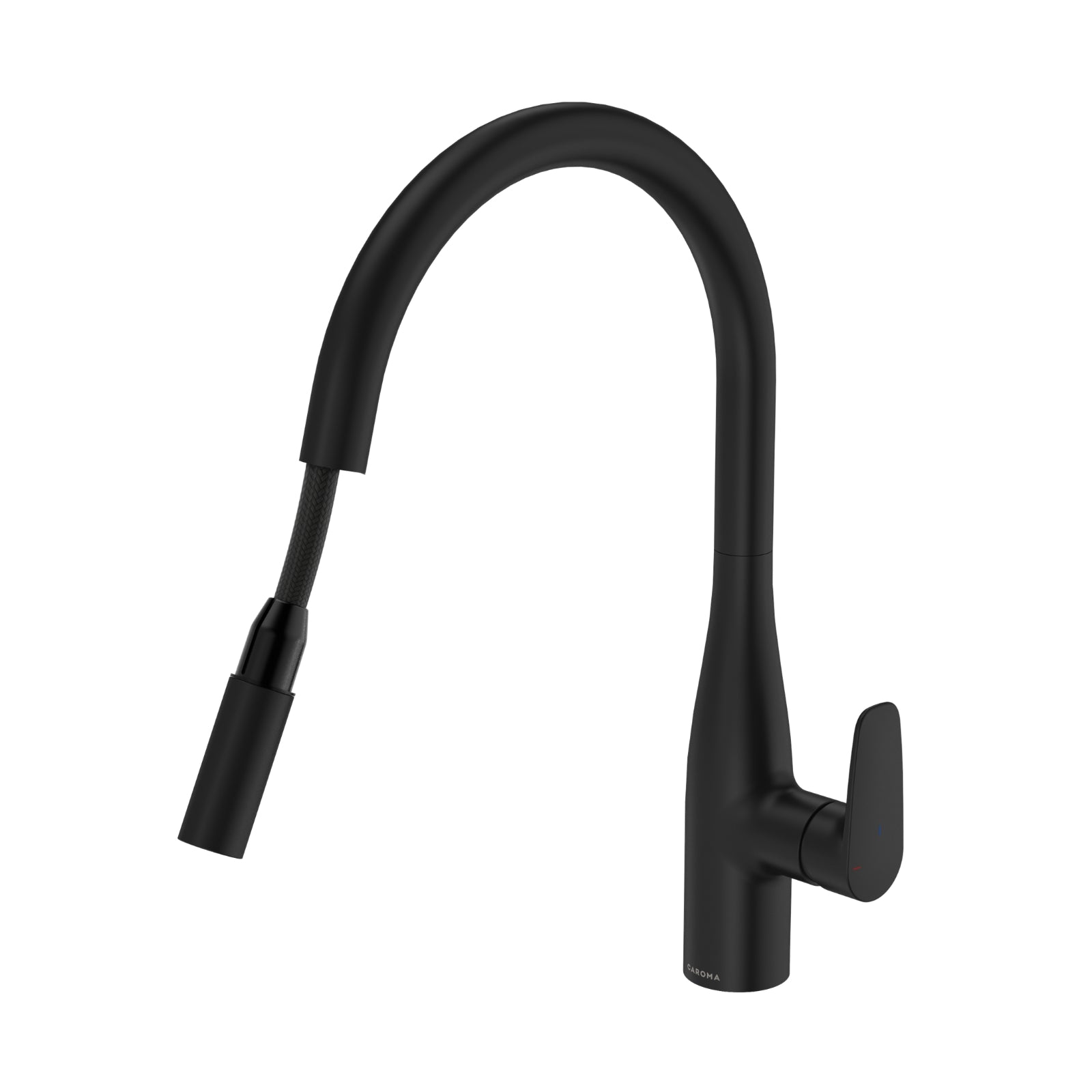 Extend 2 Caroma Contura II Pull Out Sink Mixer - Black 849062B56AF - The Blue Space