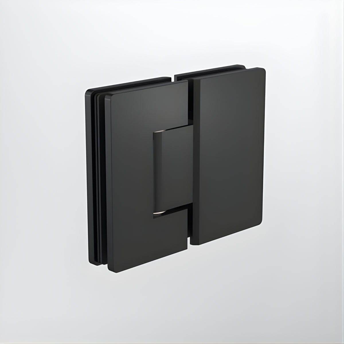Caroma Glass to Glass Shower Door Hinge Matte Black 14228016B - The Blue Space