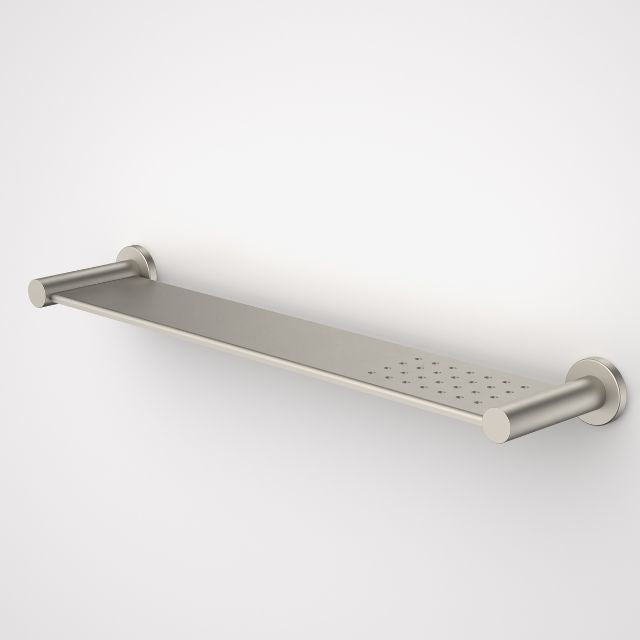 Caroma Liano II Bathroom Shelf - Brushed Nickel 96449BN - The Blue Space
