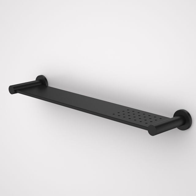 Caroma Liano II Bathroom Shelf - Matte Black 96449B - The Blue Space