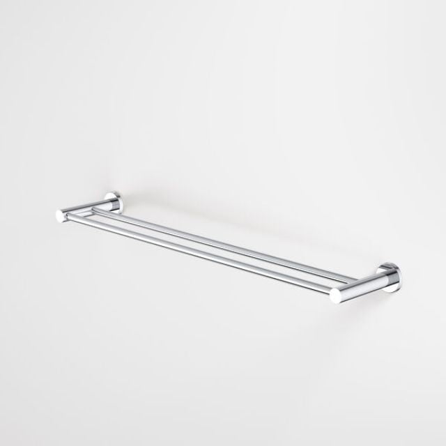 Caroma Liano II Double Towel Rail 640mm - Chrome 96447C - The Blue Space