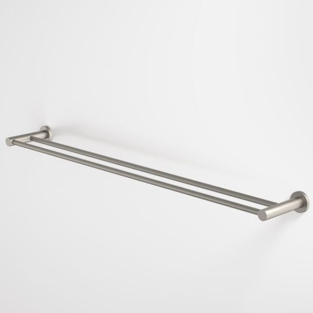 Caroma Liano II Double Towel Rail 840mm - Brushed Nickel 96448BN - The Blue Space