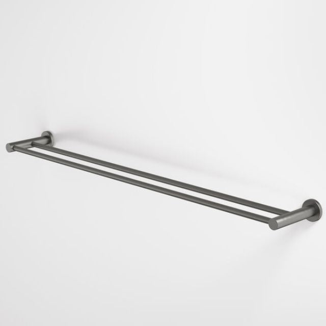 Caroma Liano II Double Towel Rail 840mm - Gunmetal 96448GM - The Blue Space