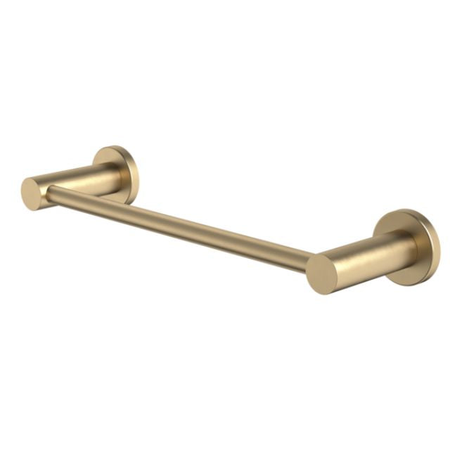Angle Caroma Liano II Hand Towel Rail - Brushed Brass 96444BB - The Blue Space