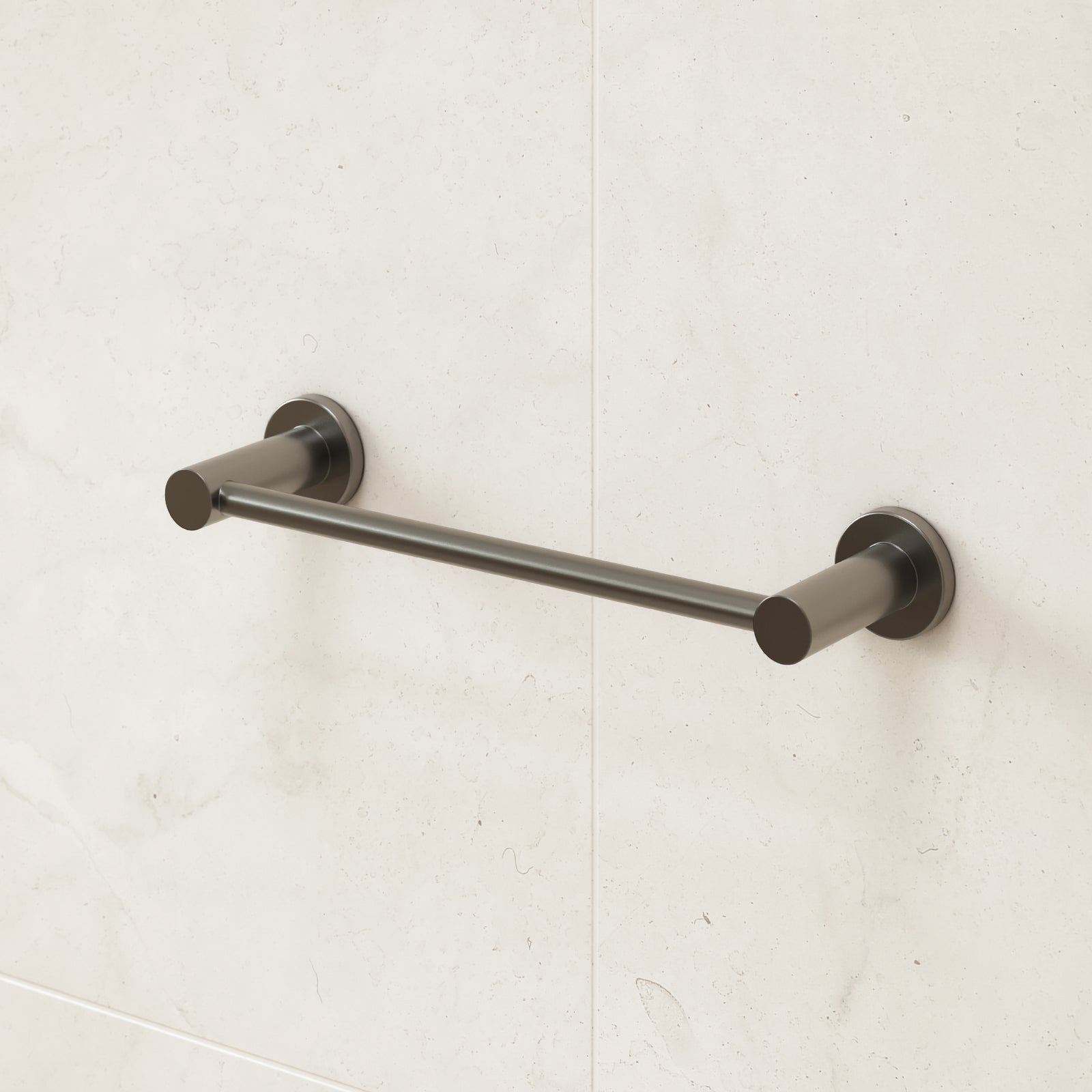 Caroma Liano II Hand Towel Rail Gunmetal | The Blue Space