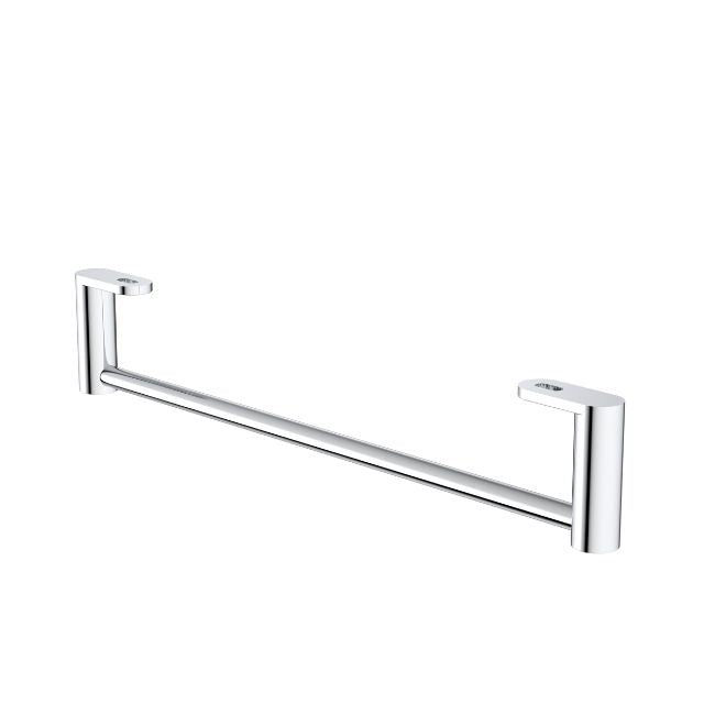 Angle Caroma Liano II Hand Wall Basin Integrated Towel Rail - Chrome 96457C - The Blue Space